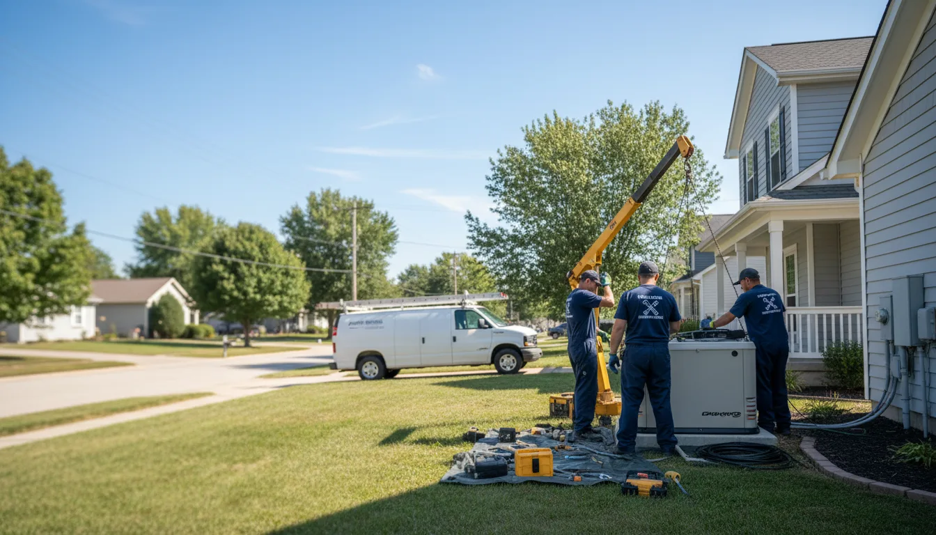 Generator Installation in Merrillville, IN near me